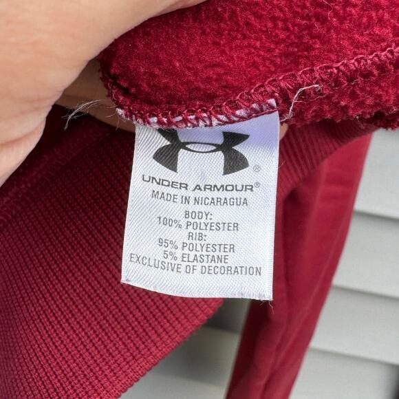 Iowa State Cyclones size L Under Armour Athletic Dept. Hoodie Sweatshirt - Picture 10 of 10